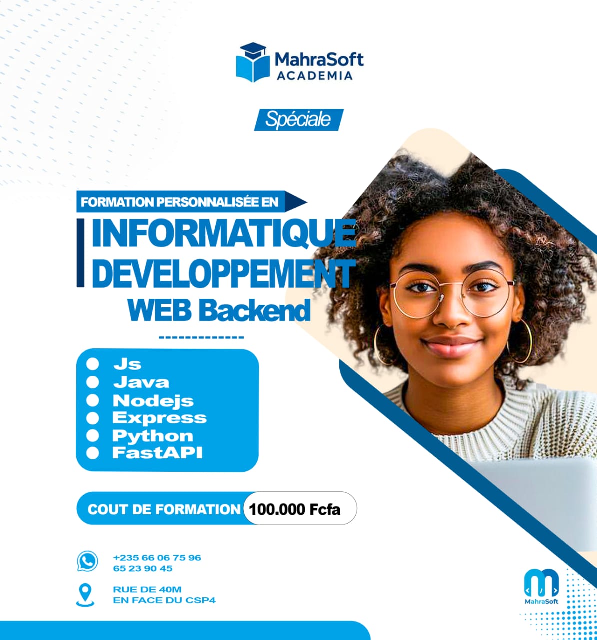 Formation Personnalisée en Informatique – Développement Web Backend